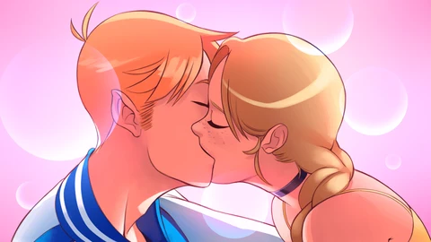 A kiss with Lily